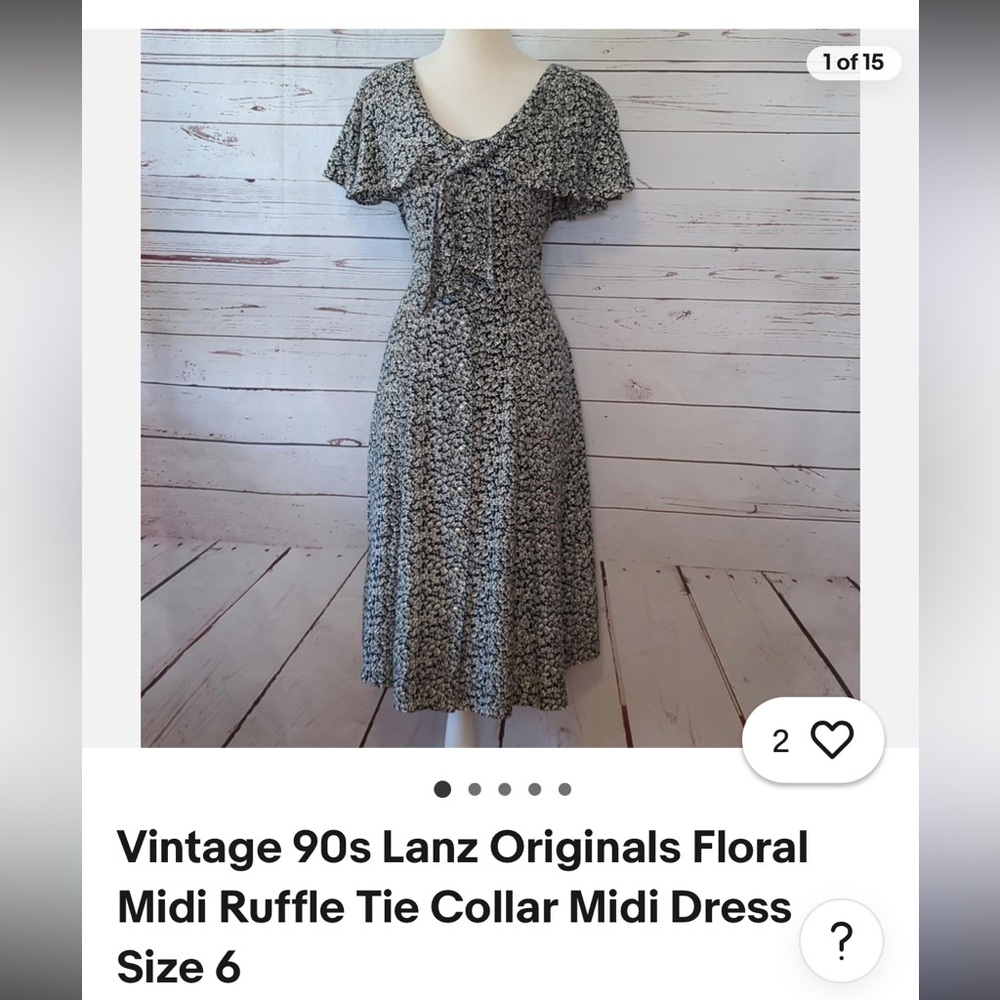 Elegant Vintage Black Maxi Dress